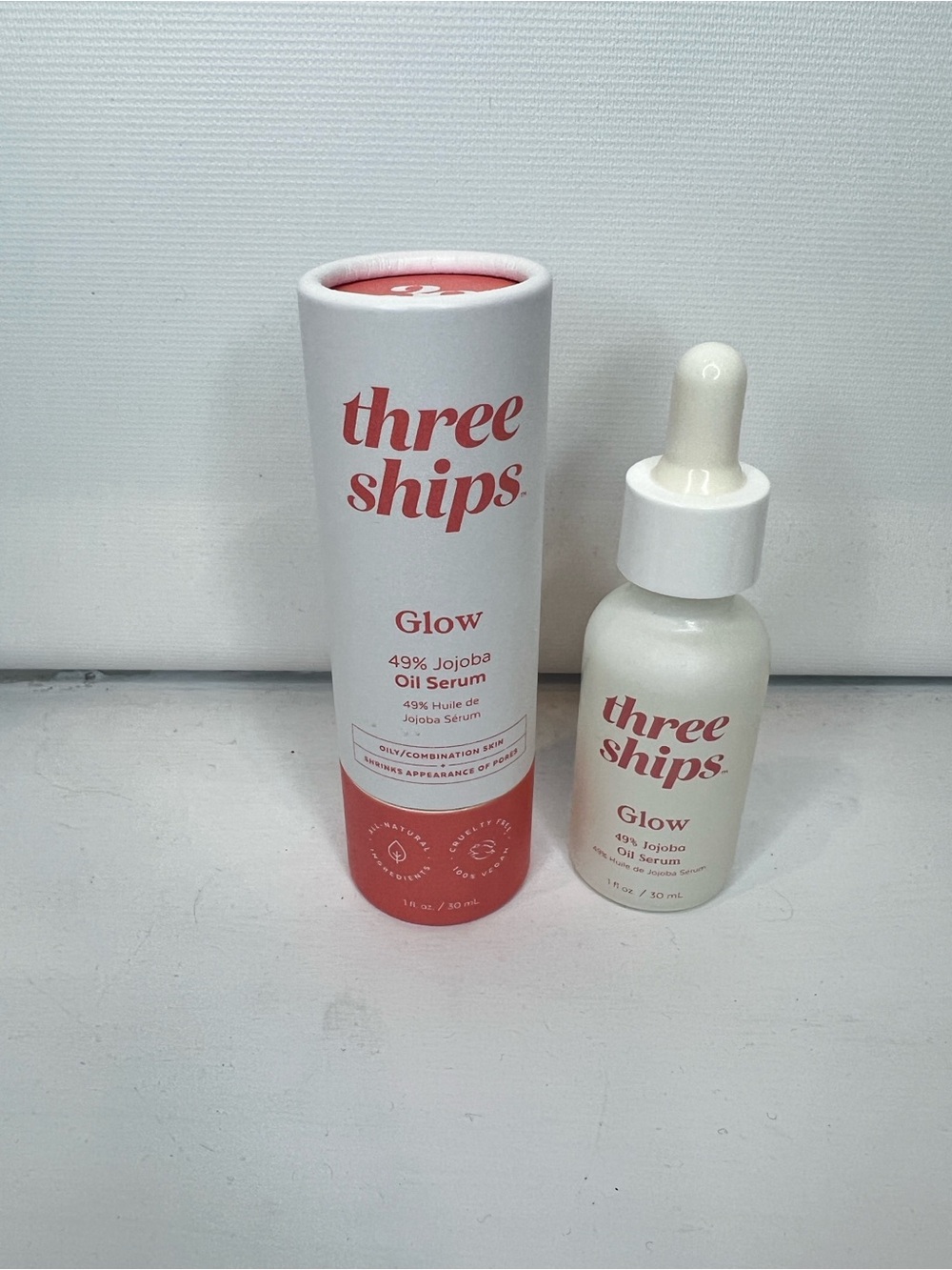 Glow 49% Jojoba Oil Serum - Pink & White